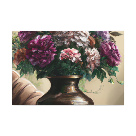 "Petal Palette Foliage". - Canvas