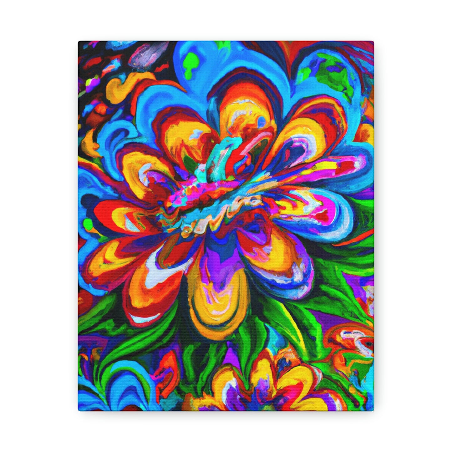 Fantasy Flora. - Canvas