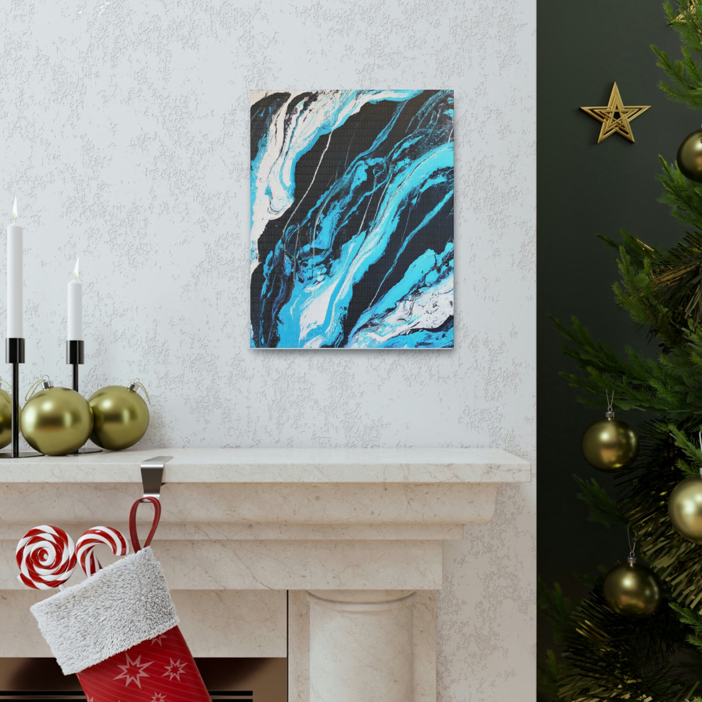 'Aquatic Vibe' - Canvas