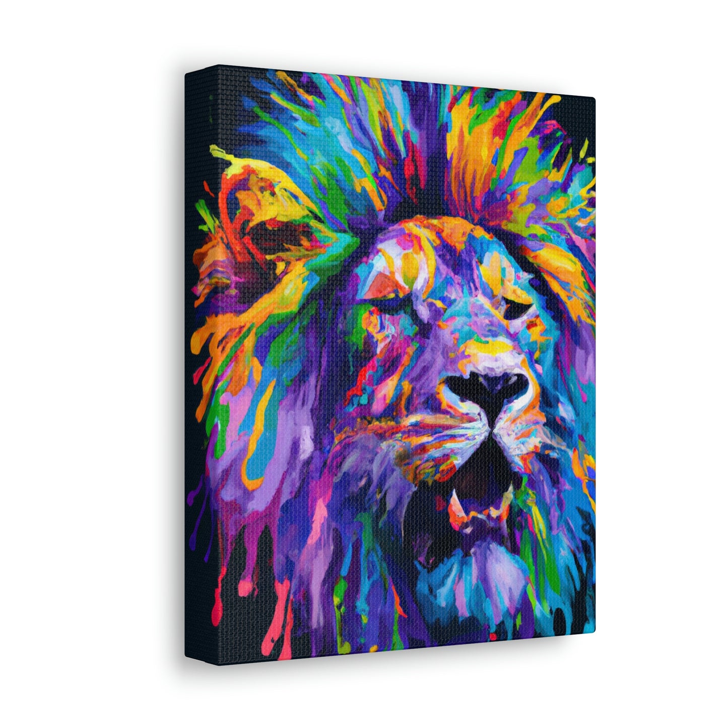 Lion Prismatic - Canvas