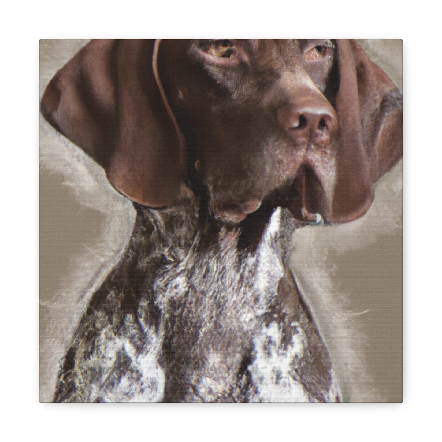 Pointer Posh. - Canvas