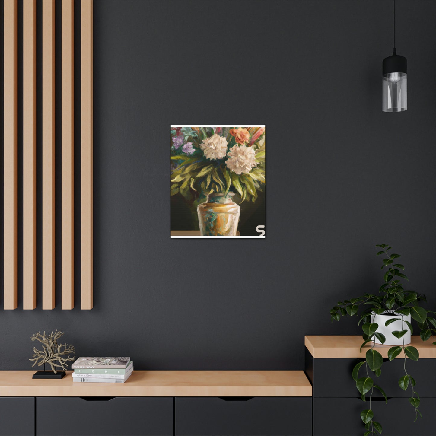 Elegant Flower Beauty. - Canvas