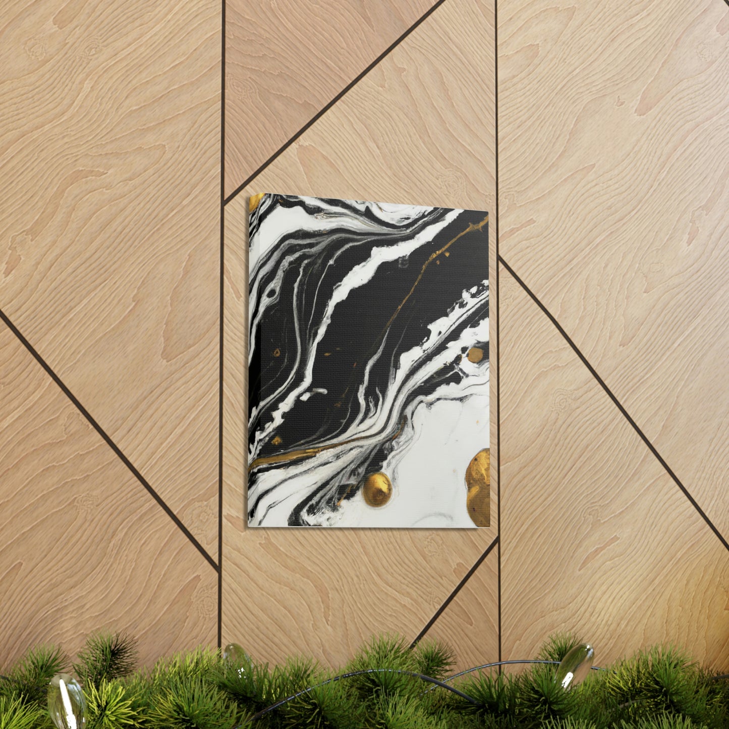 Spectral Mosaic Glow - Canvas