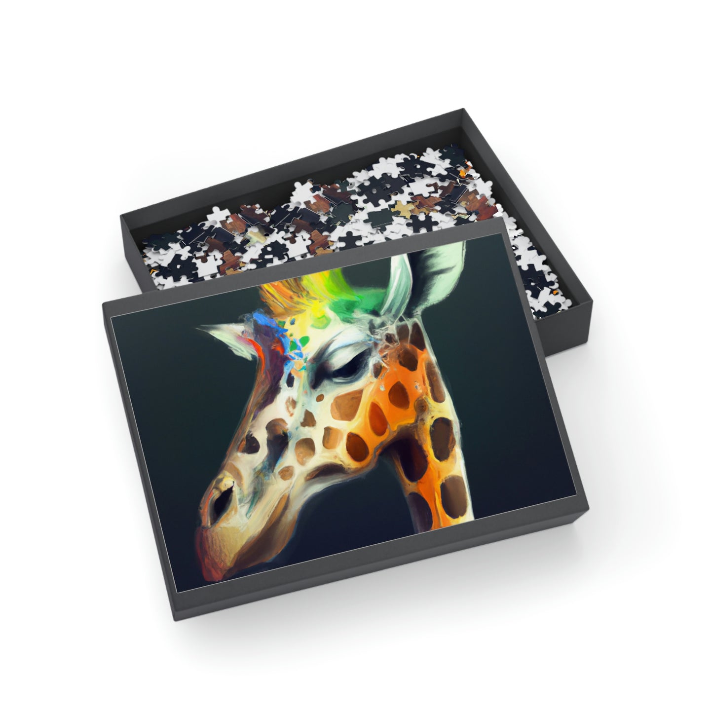 Rainbow Giraffish.- Puzzle