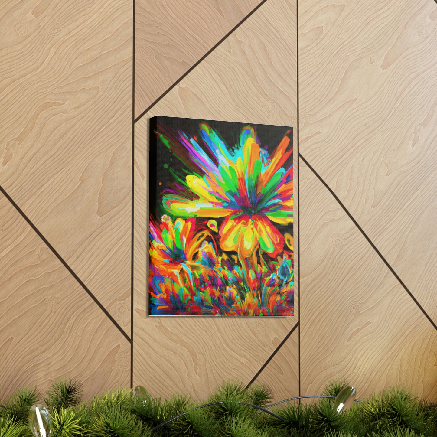 Vivid Bloom. - Canvas