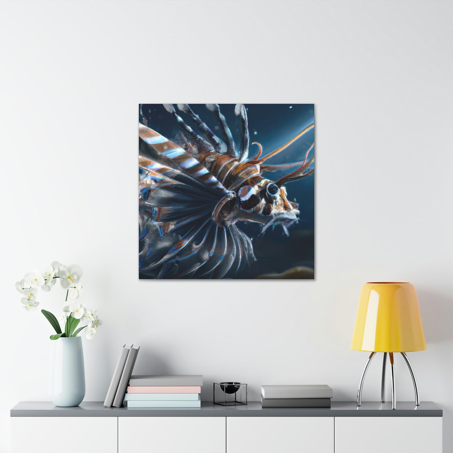 Aquatic Abundance. - Canvas
