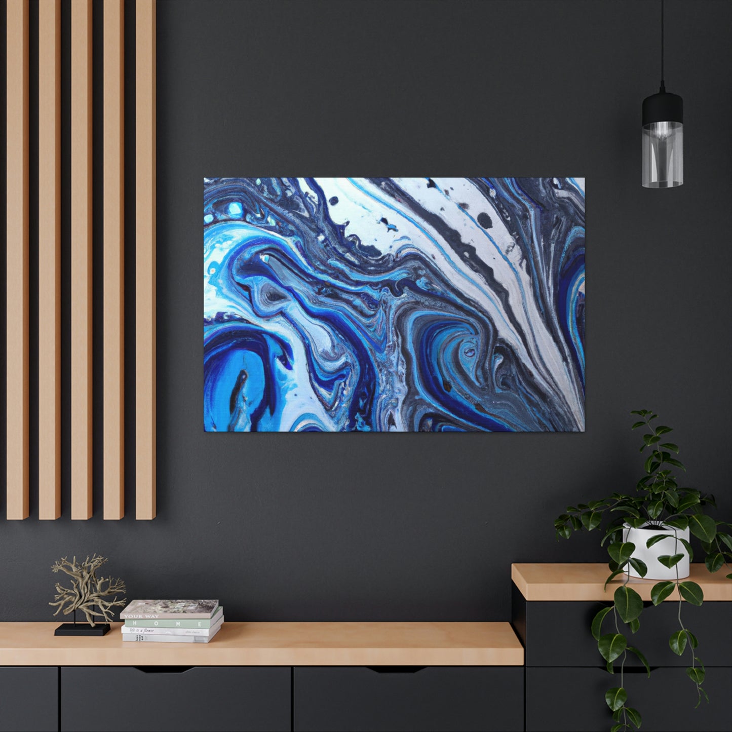 Blue Hope. - Canvas
