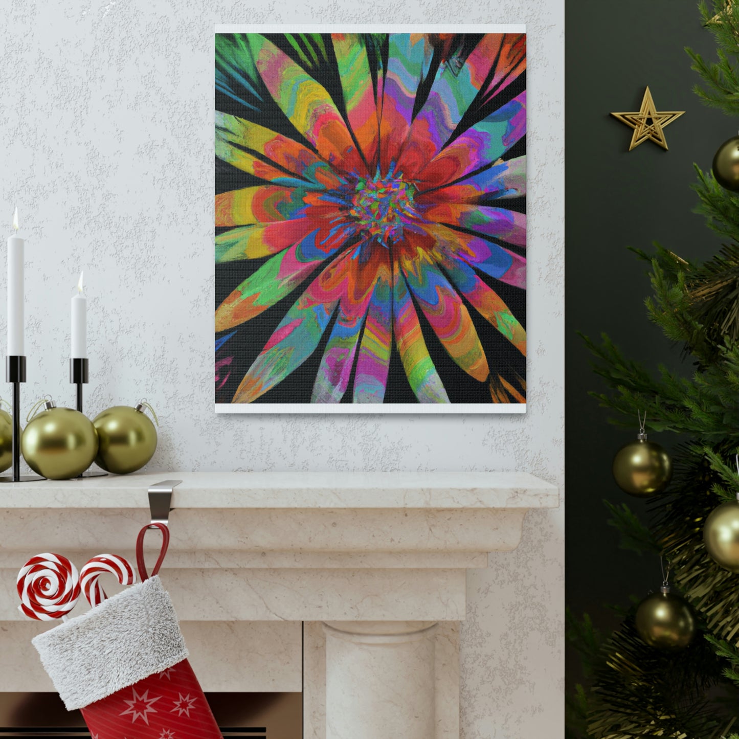 Vibrant Radiance. - Canvas
