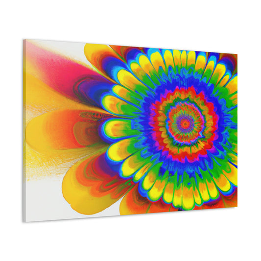 Dazzling Bloom. - Canvas