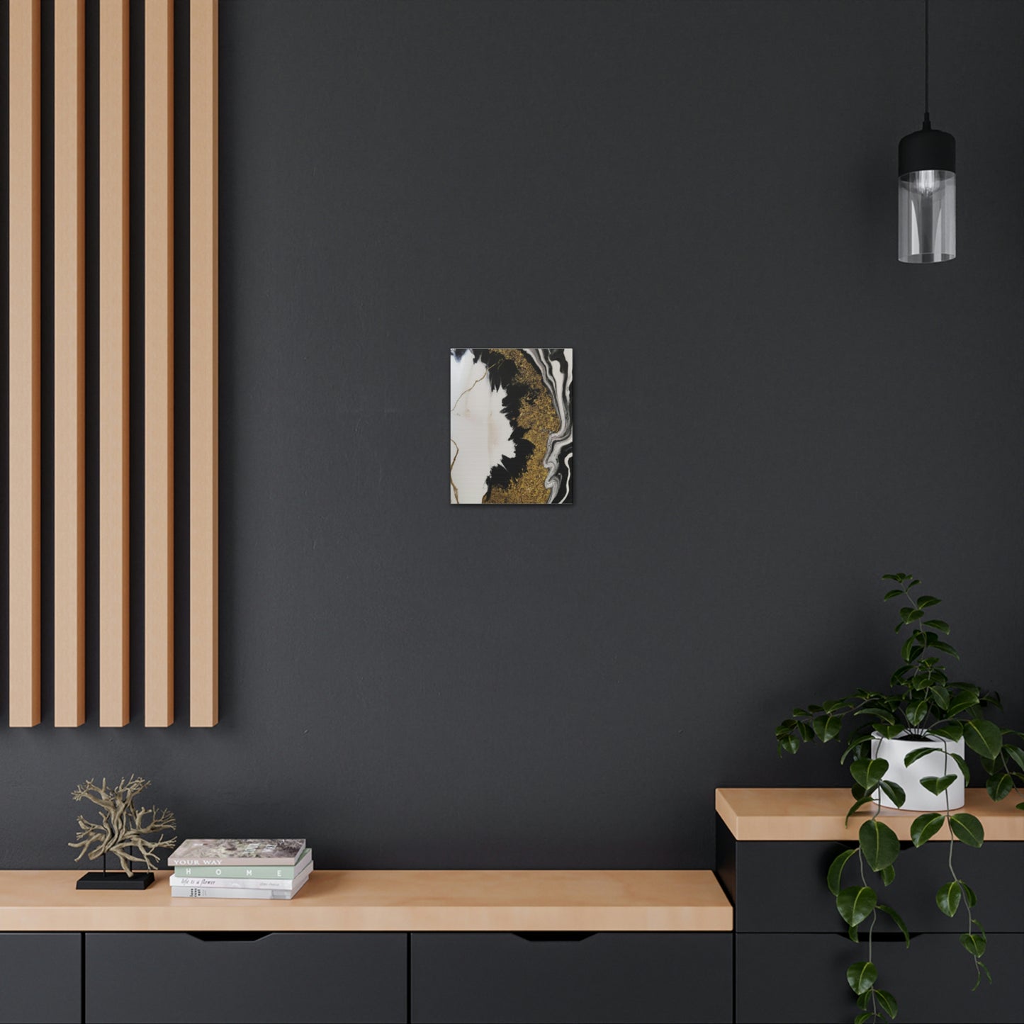 Golden Fusion Art - Canvas