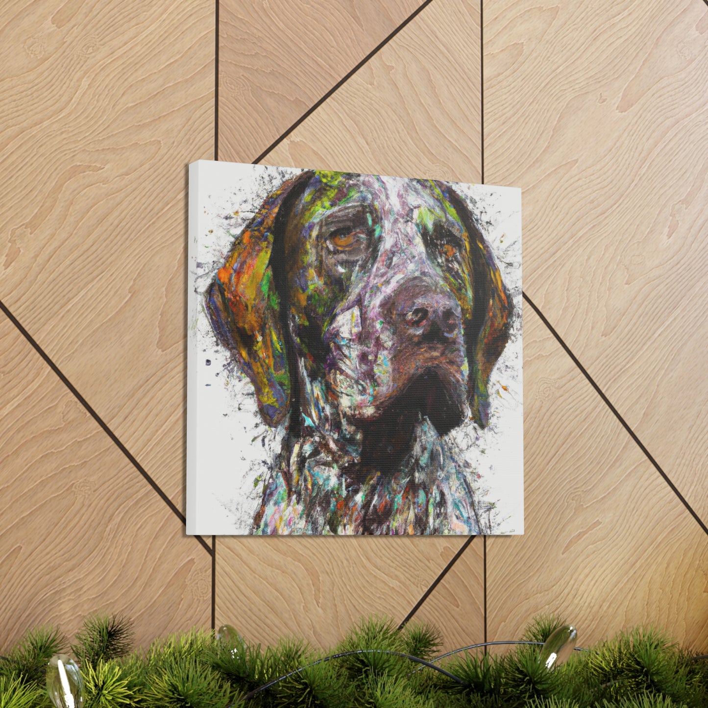 "Painted Pointer" - Canvas