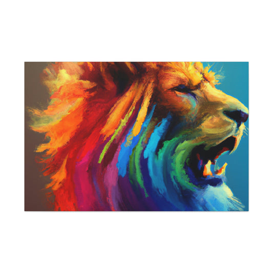 Lioness Bloom - Canvas