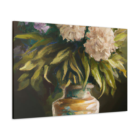 Elegant Flower Beauty. - Canvas
