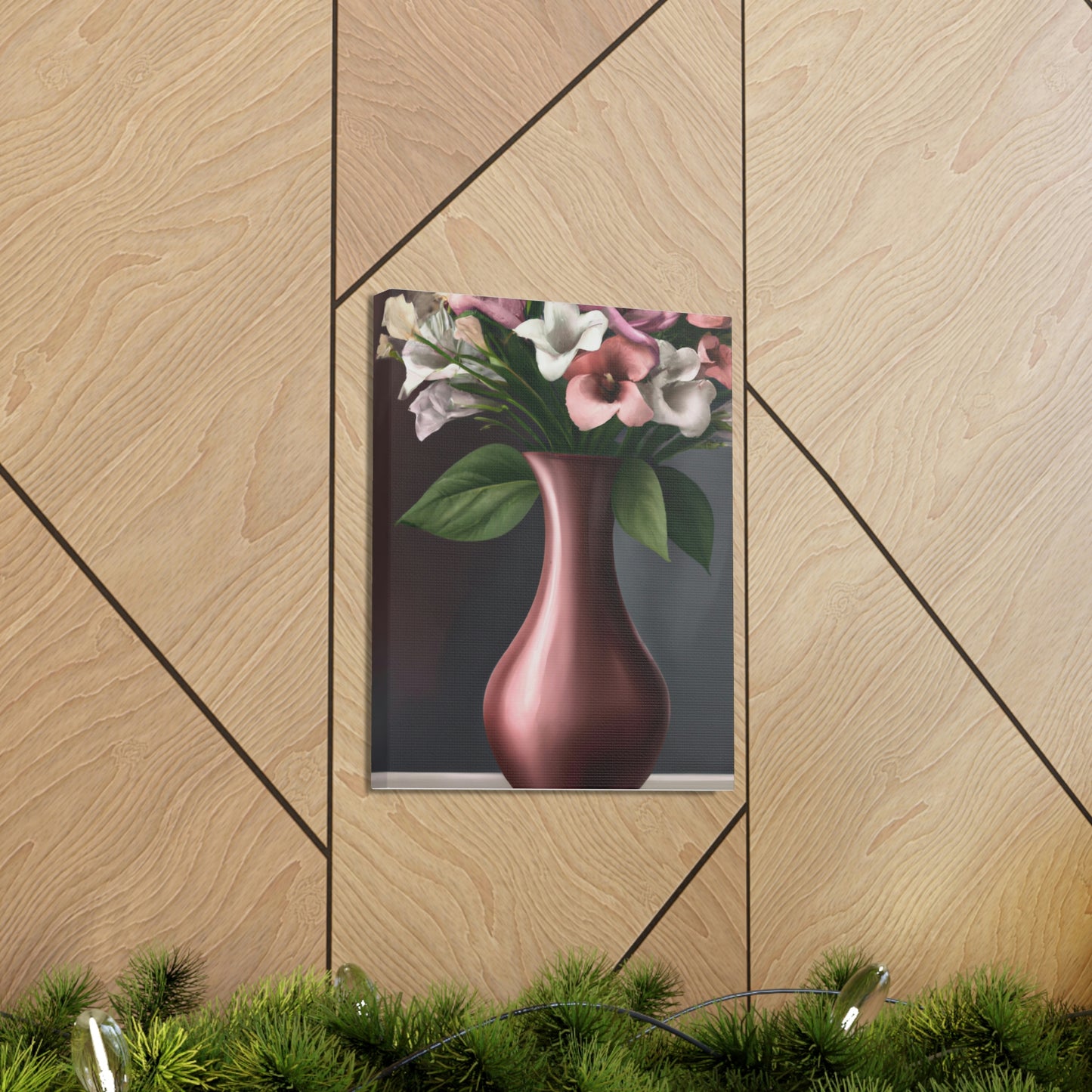 "Detailed Floral Bloom." - Canvas