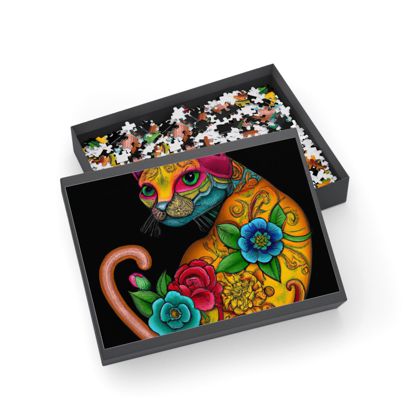 Playful Prismatic Poppies- Puzzle