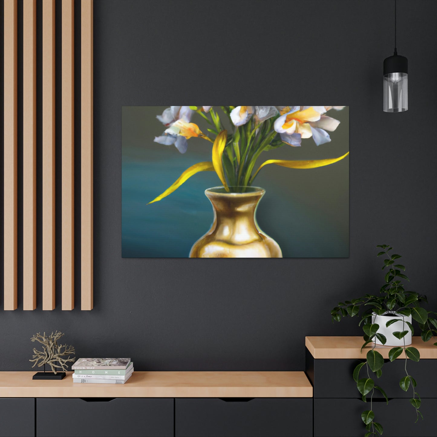 Blooming Artistry. - Canvas