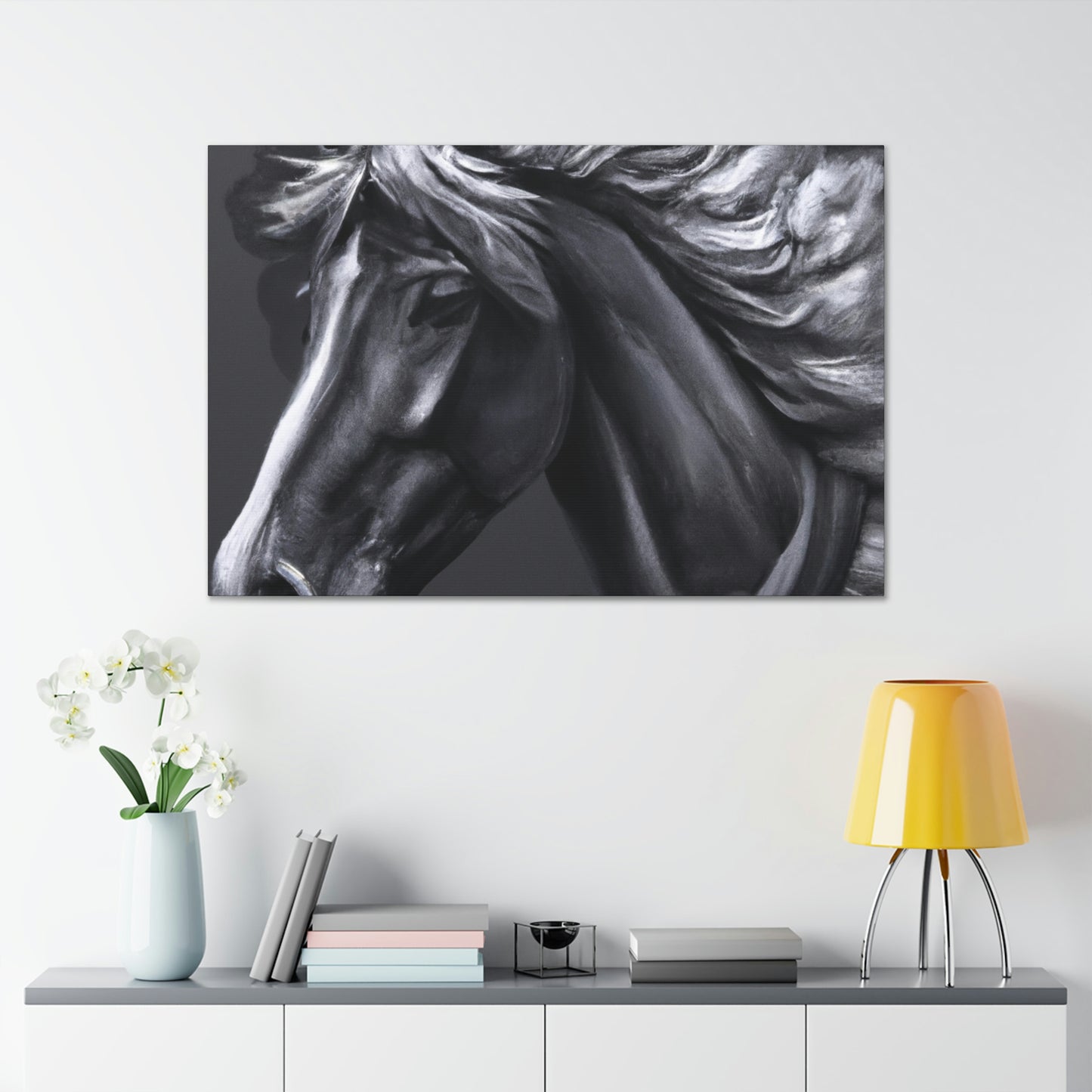 Equine Lattice - Canvas