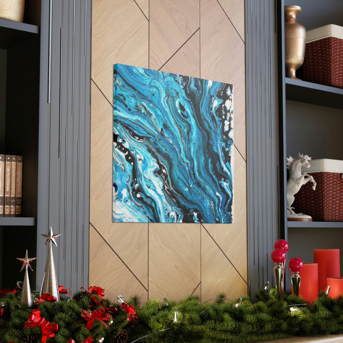Celestial Cobalt - Canvas