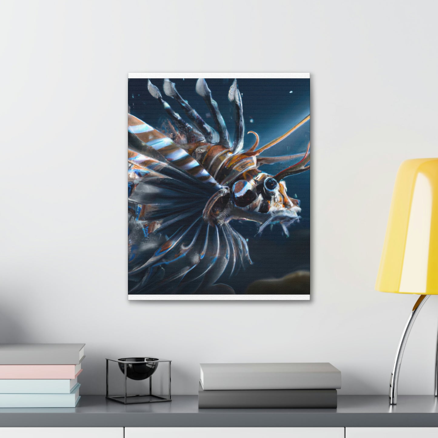 Aquatic Abundance. - Canvas