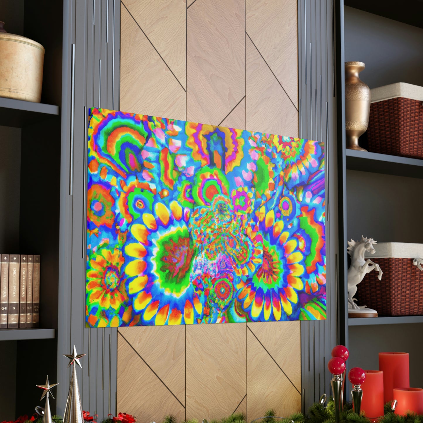"Trippy Bloom" - Canvas