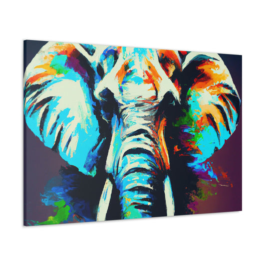 Rainbow Trunk. - Canvas