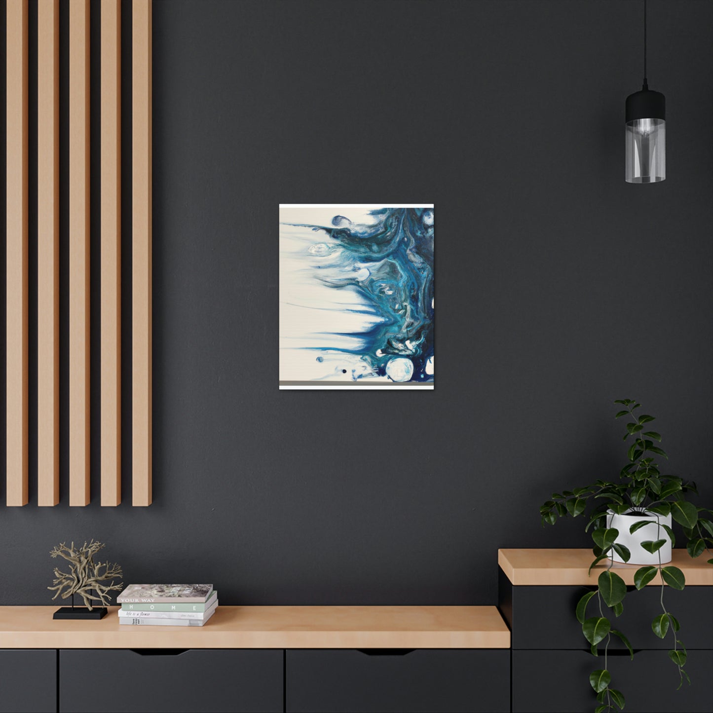 "Ethereal Flow" - Canvas