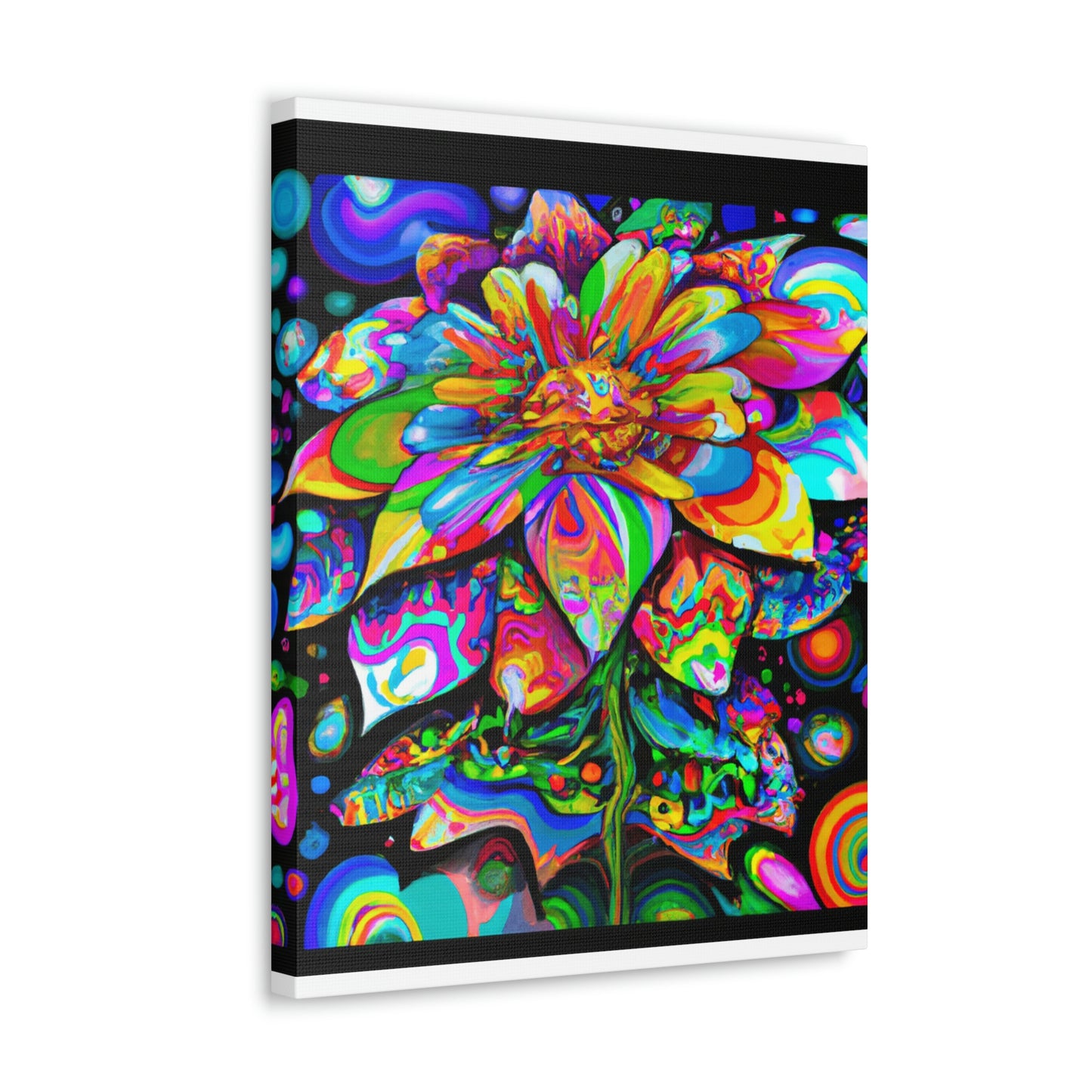 Colorful Joyful Bloom - Canvas