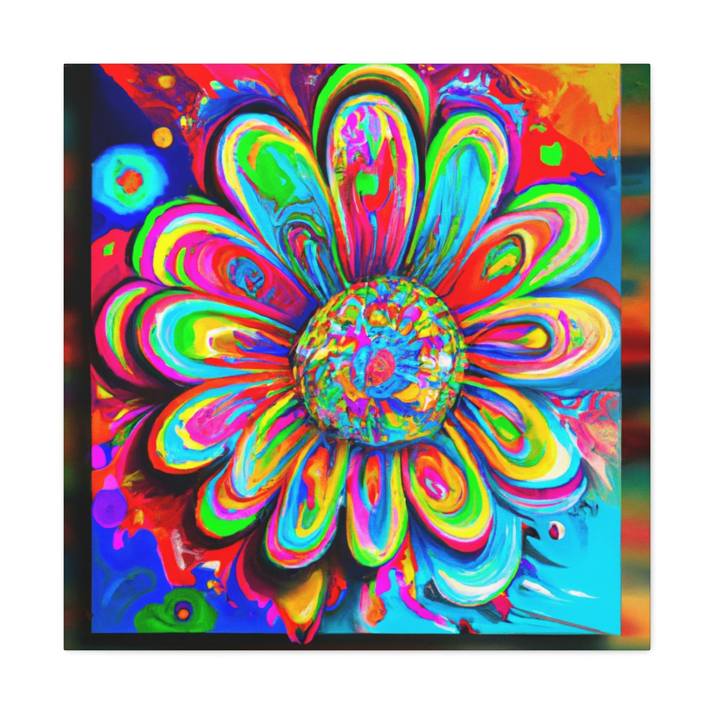 Vivid Bloom. - Canvas