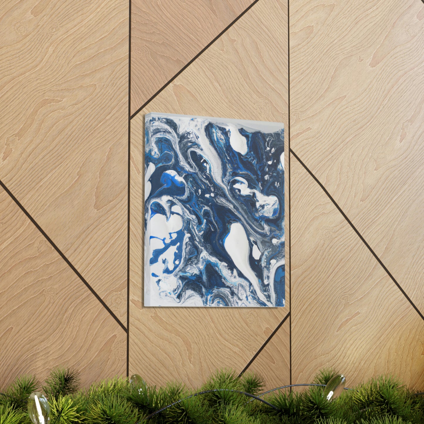 "Aqua Haven" - Canvas