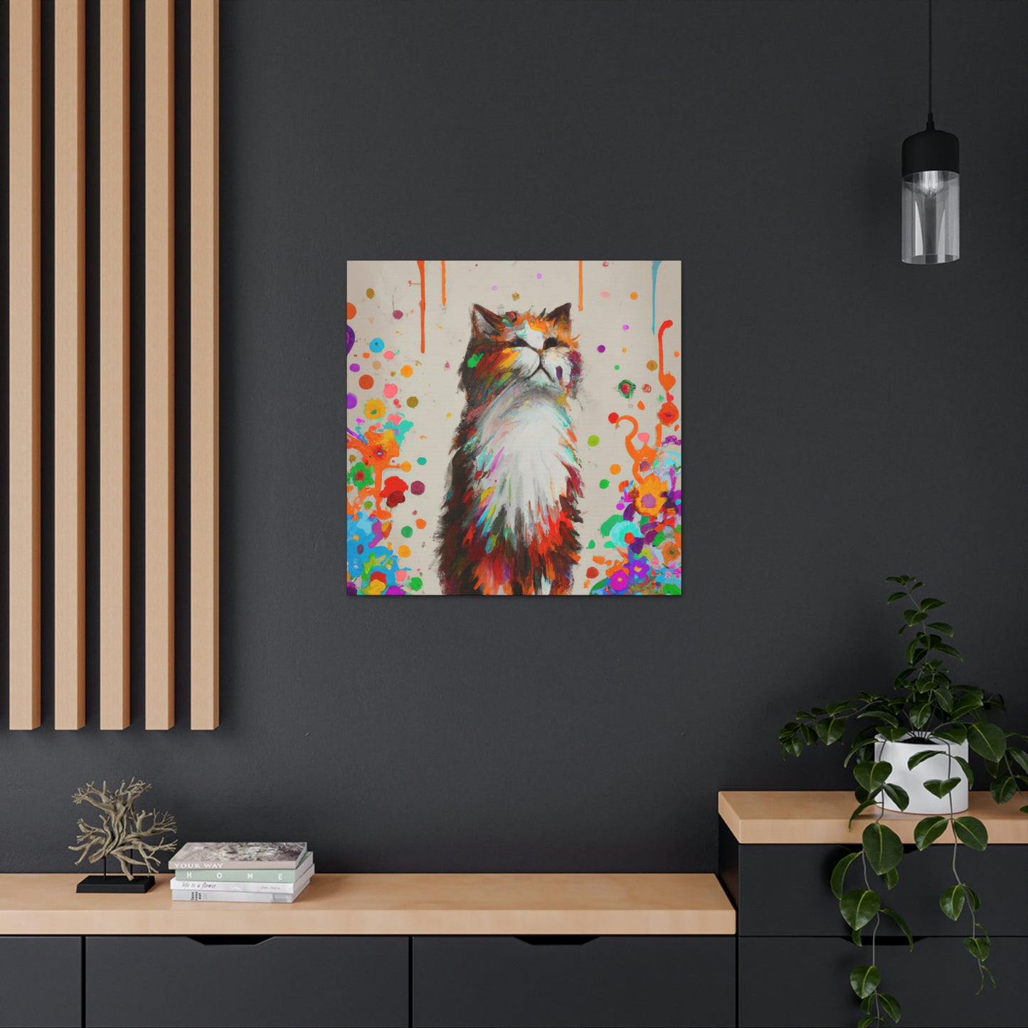 Mew Blooms - Canvas