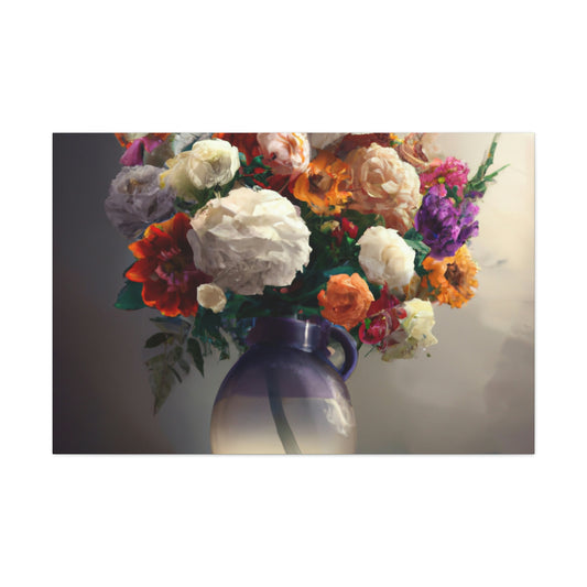 Blossoming Splendor. - Canvas