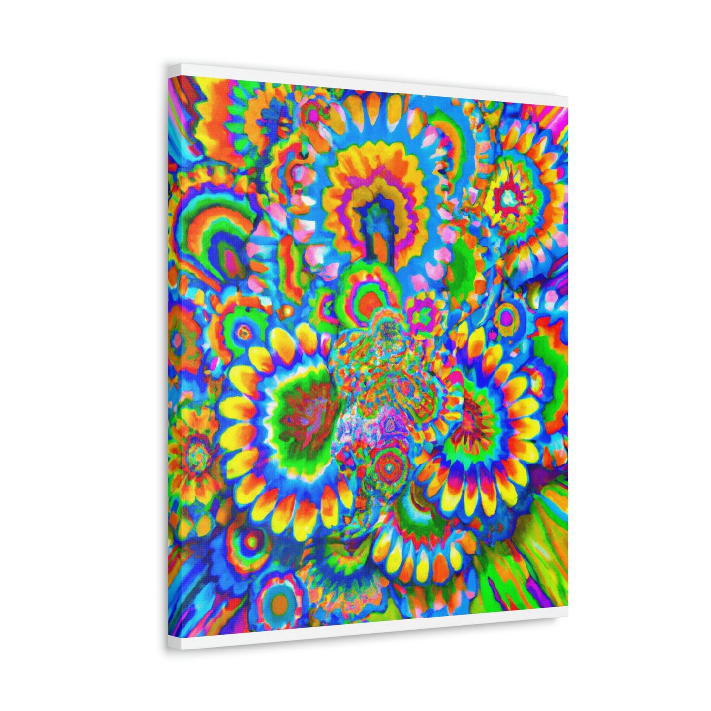 "Trippy Bloom" - Canvas