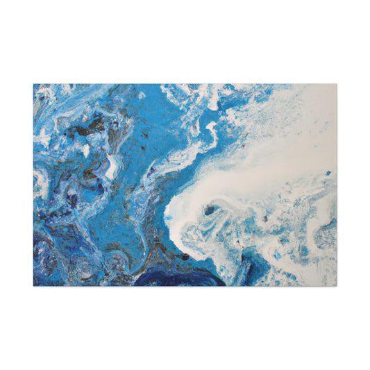 "Blue Spark" - Canvas