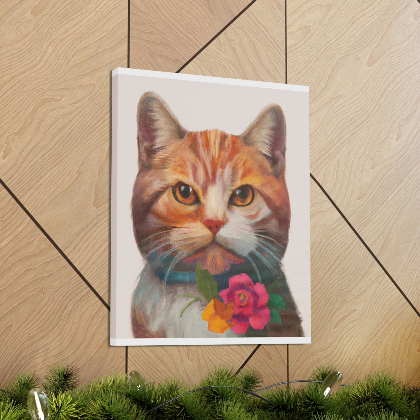 Cat Bliss. - Canvas
