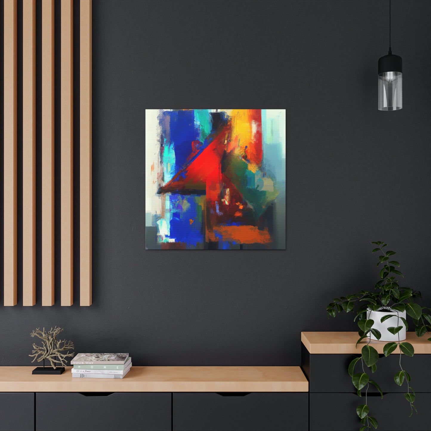 Vibrant Hush - Canvas