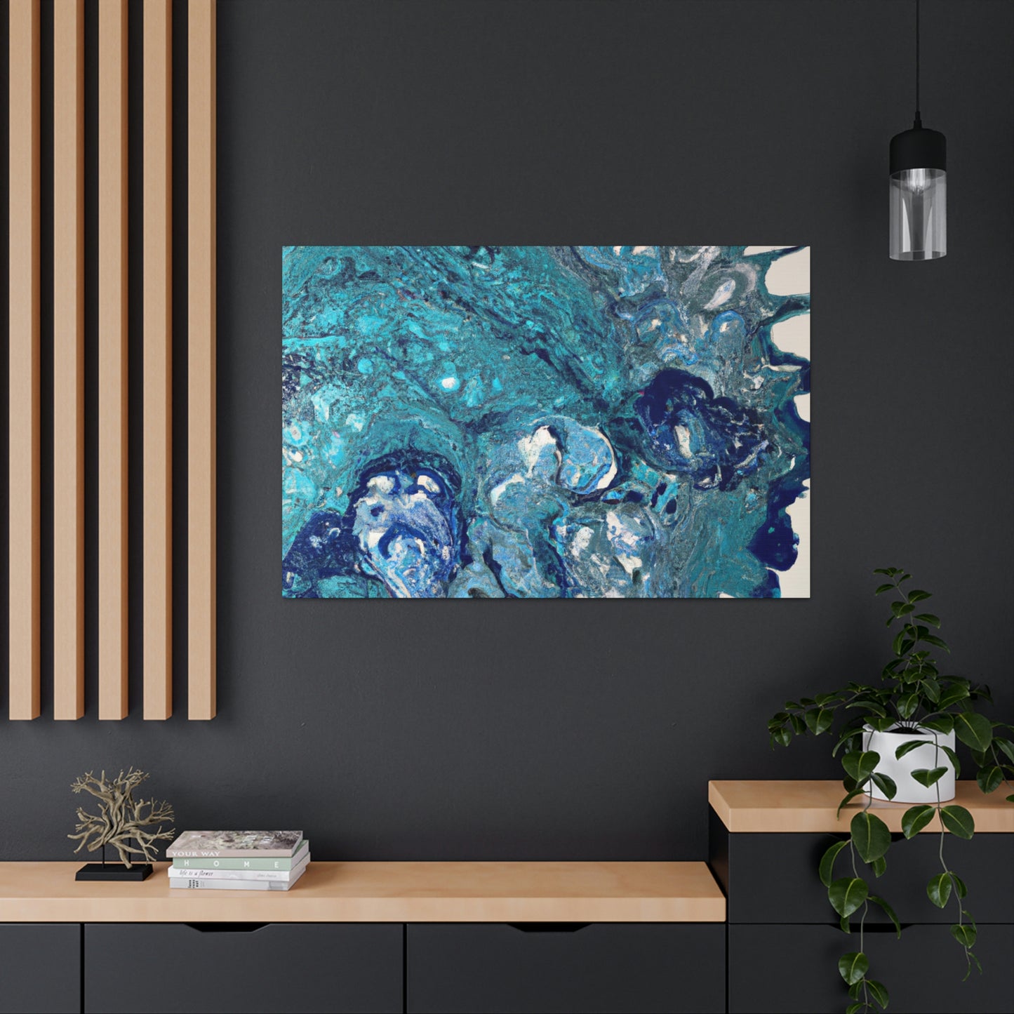 "Cosmic Flow" - Canvas