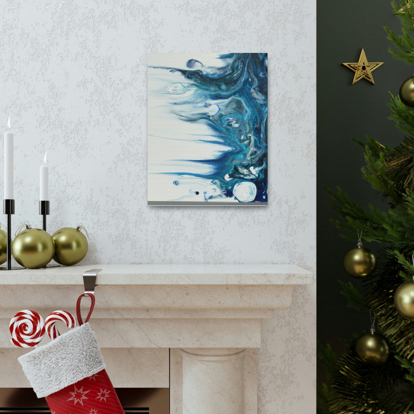 "Ethereal Flow" - Canvas