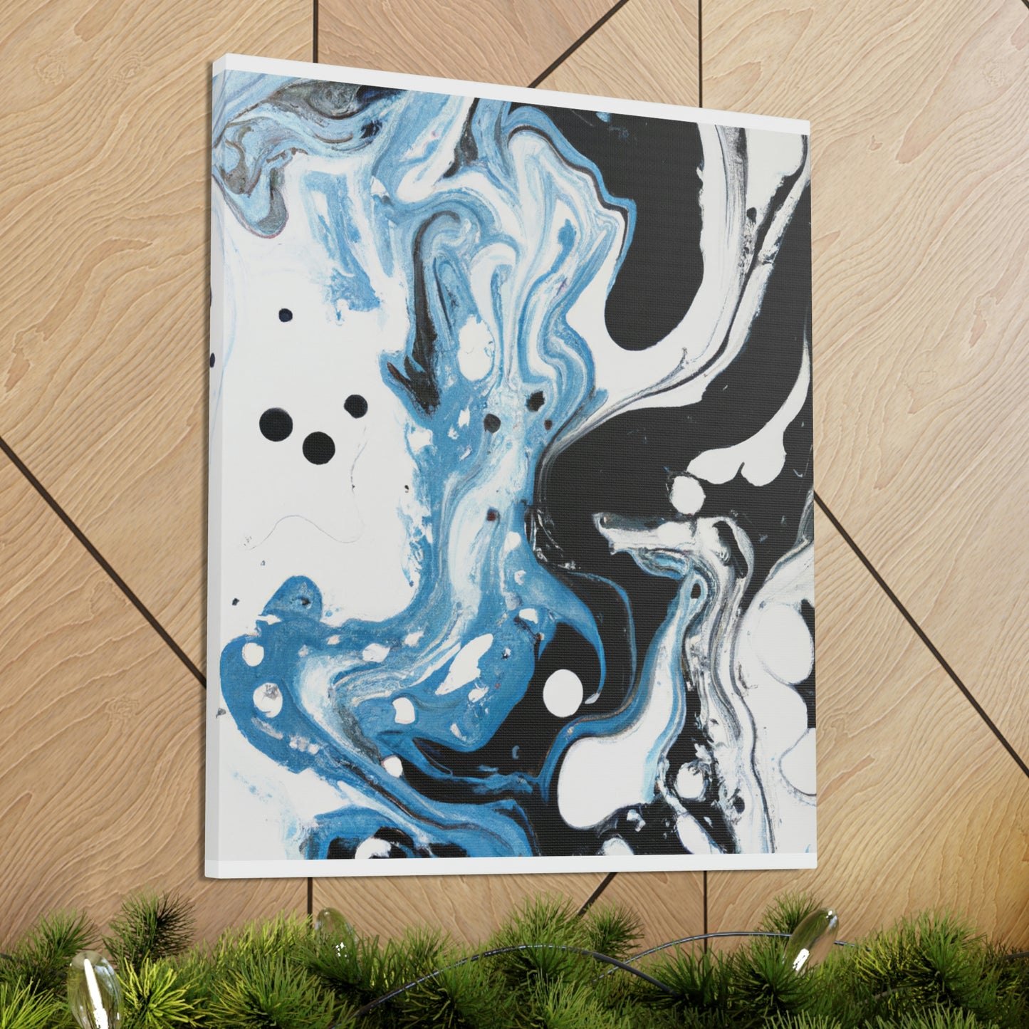 "Bluetopia" - Canvas