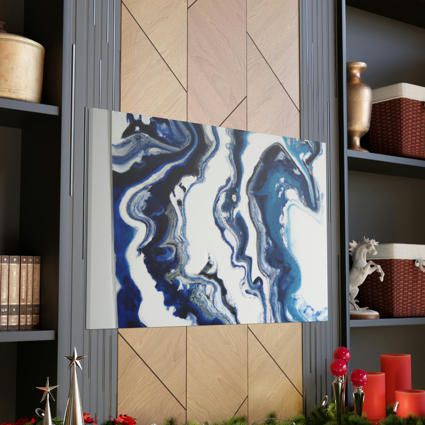 "Blue Bliss" - Canvas