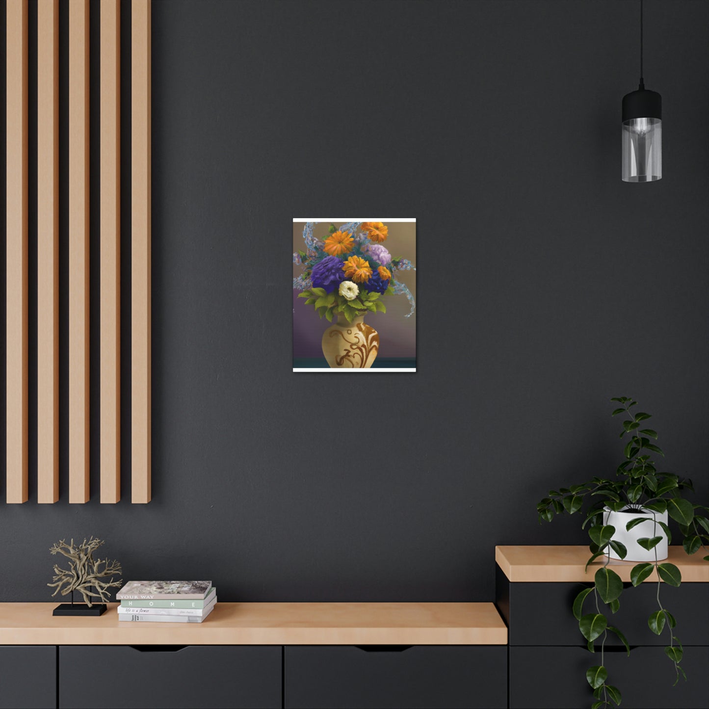 Floral Bliss Life. - Canvas