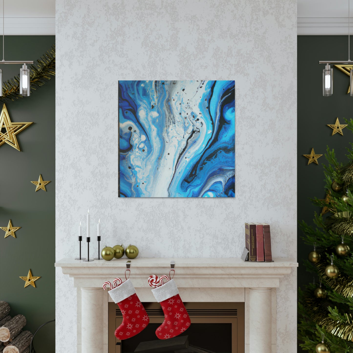 Blue Stream - Canvas