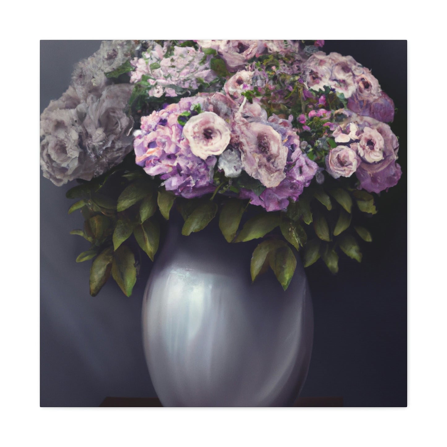 "Floral Perfection Detail" - Canvas