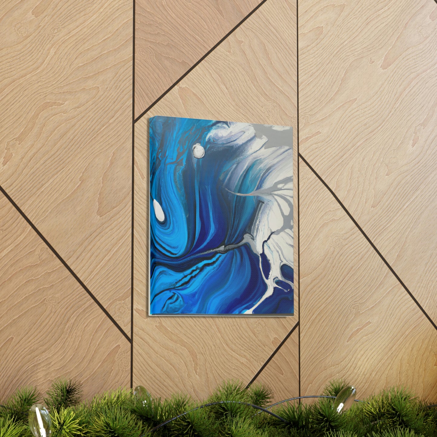 Sea Swirl. - Canvas