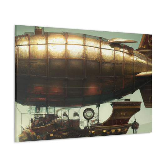Steampunk Airship Digital
Digital Living Airship
Airship Living Digital - Canvas
