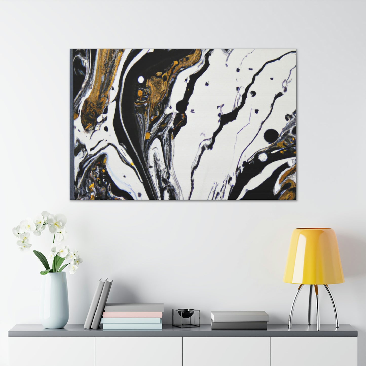 Gilded Flux Art. - Canvas