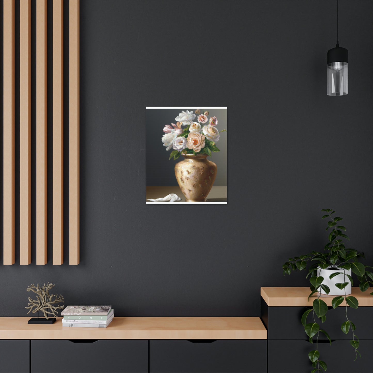 "Floral Delicacy" - Canvas