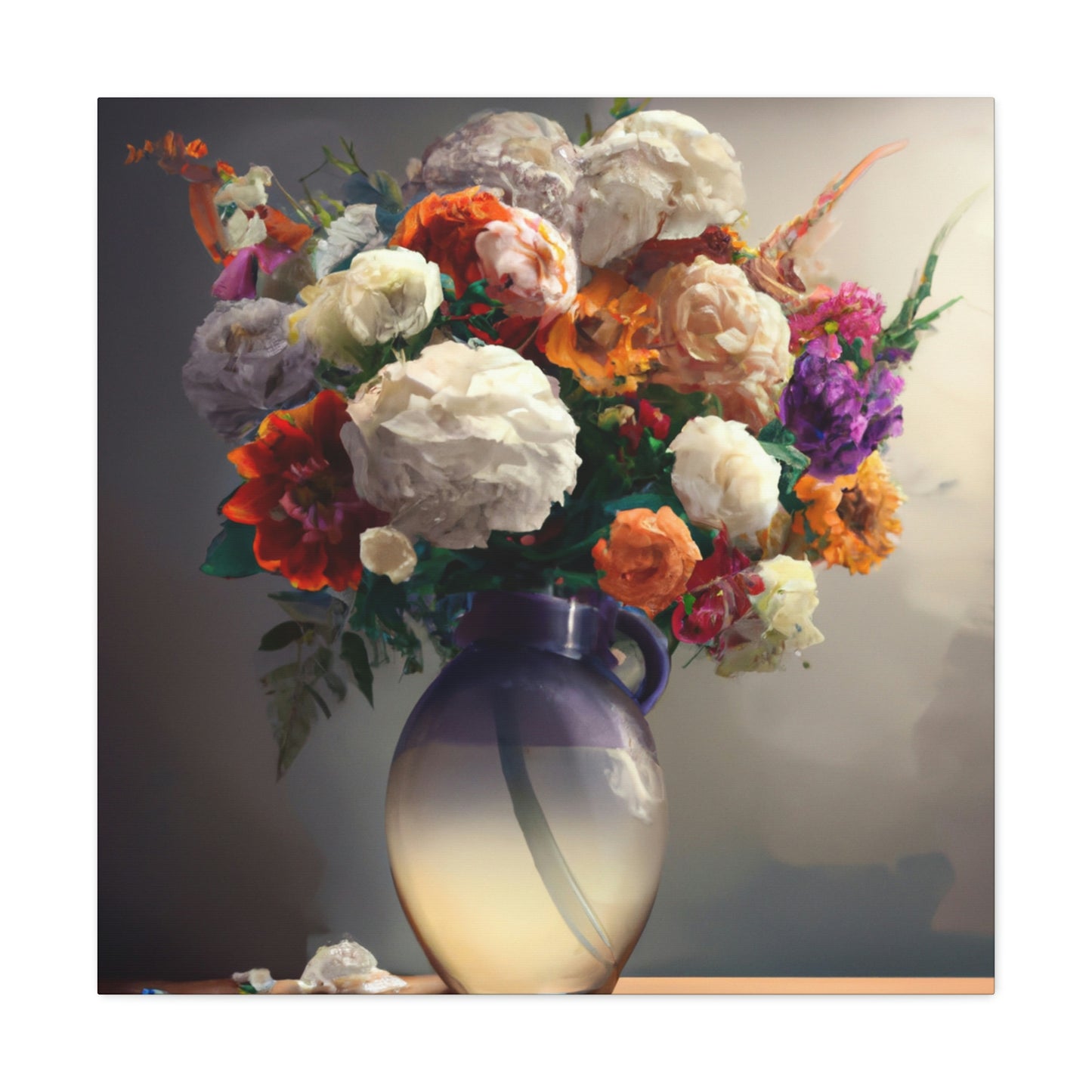 Blossoming Splendor. - Canvas