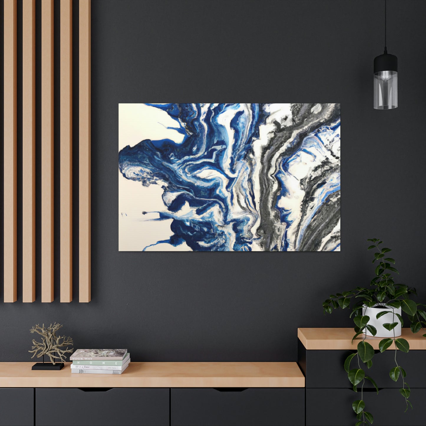 Aqua Aura. - Canvas