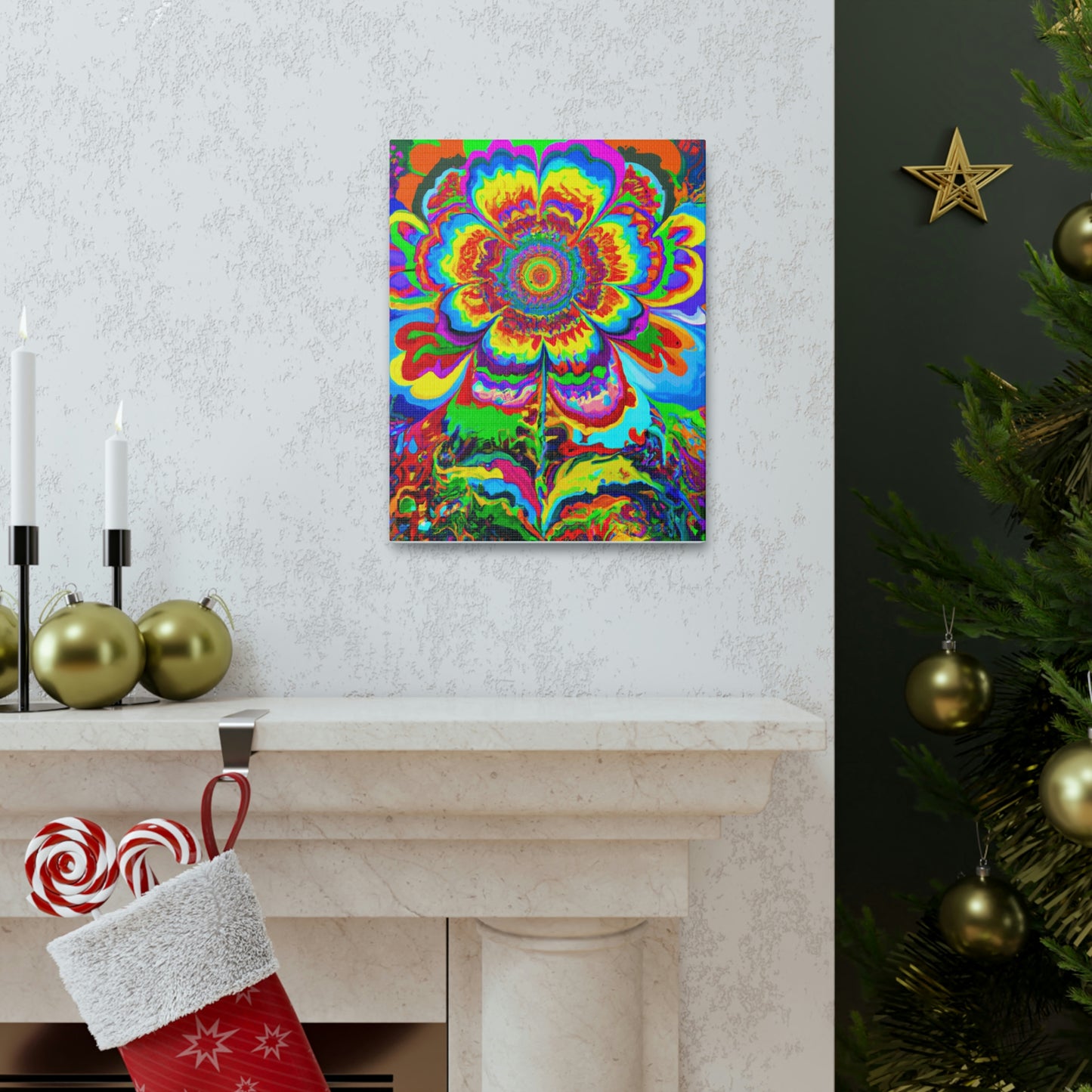 Radiant Petals - Canvas