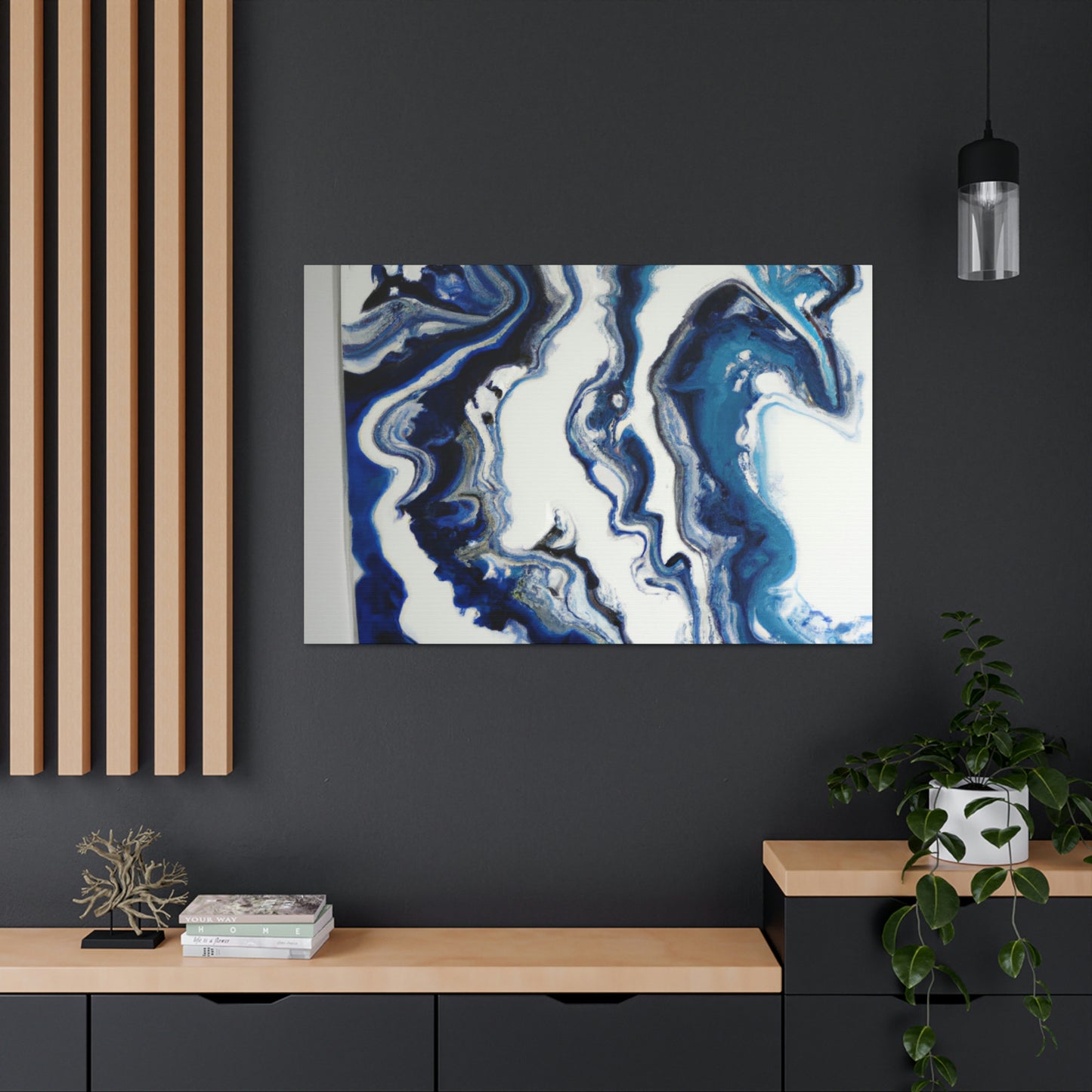 "Blue Bliss" - Canvas